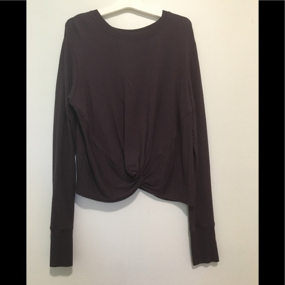 Athleta Twist Front Coaster Cropped Sweatshirt ?. - Picture 12 of 16